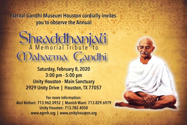 Shraddhanjali-Unity-of-Houston-Flyer