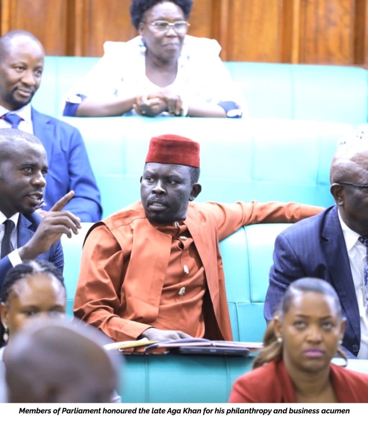 Parliament of the Republic of Uganda mourns Aga Khan IV