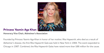 Princess Yasmin Aga Khan