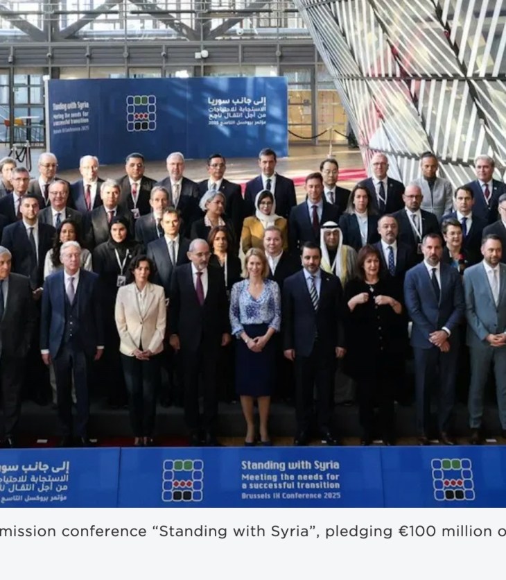 Standing with Syria: His Highness the Aga Khan’s €100 Million Pledge for Recovery and Resilience